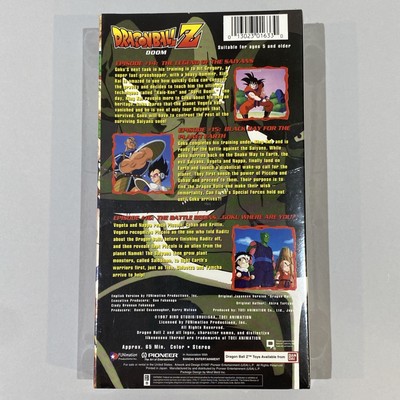 DragonBall Z Saiyan Conflict DOOM VHS Tape DBZ New Sealed | eBay
