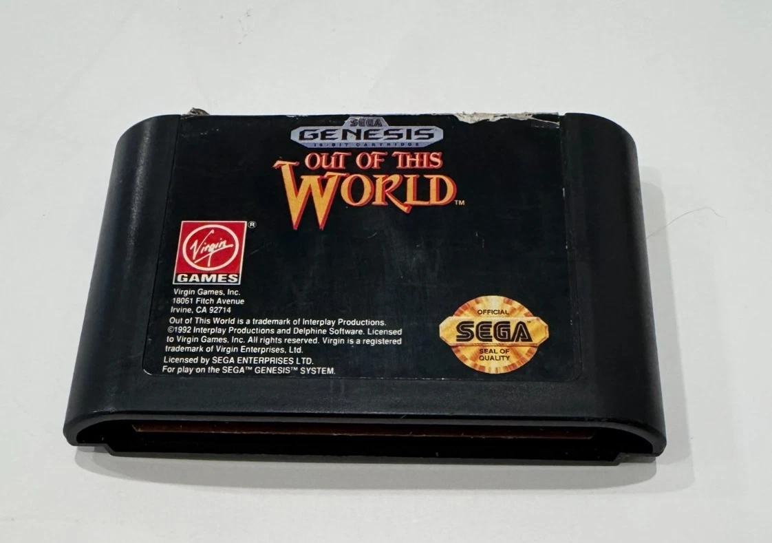 Sega Genesis Out of This World Video Games for sale | eBay