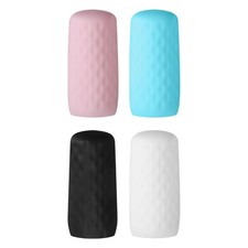 4 Pcs Silicone Bottle Covers for Travel, Stretching Elastic Sleeves, Multicolor