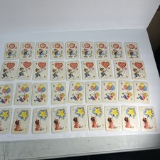 Vintage Whitman Children  s Hearts Card Game Complete No Box