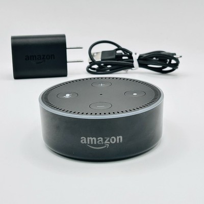 Amazon Echo Dot 2nd Generation Smart Speaker - Black (RS03QP)
