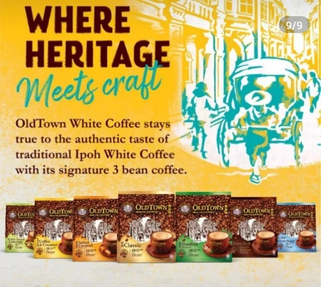 3x Avellana 3x Clásico Old Town 3 en 1 Café Blanco Instantáneo 90 Palitos x 38g Foto 4 de 4