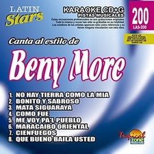 BENY MORE - Karaoke: Beny More - Latin Stars Karaoke - CD - Karaoke - SEALED/NEW