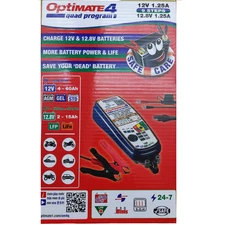 Battery Charger and Automatic Maintainer for Lead 12V/Lithium 12.8V - Optimate 4