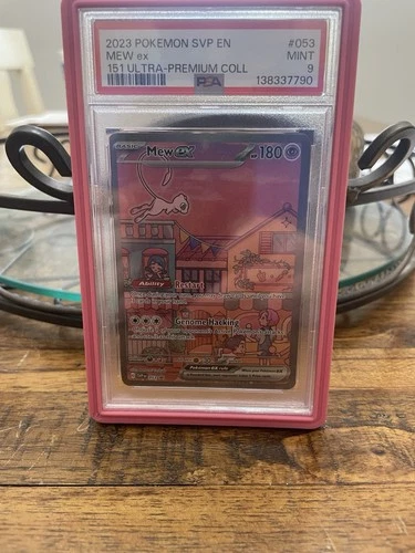 2023 Pokemon Mew EX 151 Ultra Premium Collection Promo #053 PSA 9 Mint