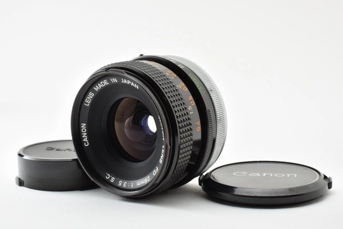 Canon FD f/3.5 Camera Lenses 28mm Focal for sale | eBay