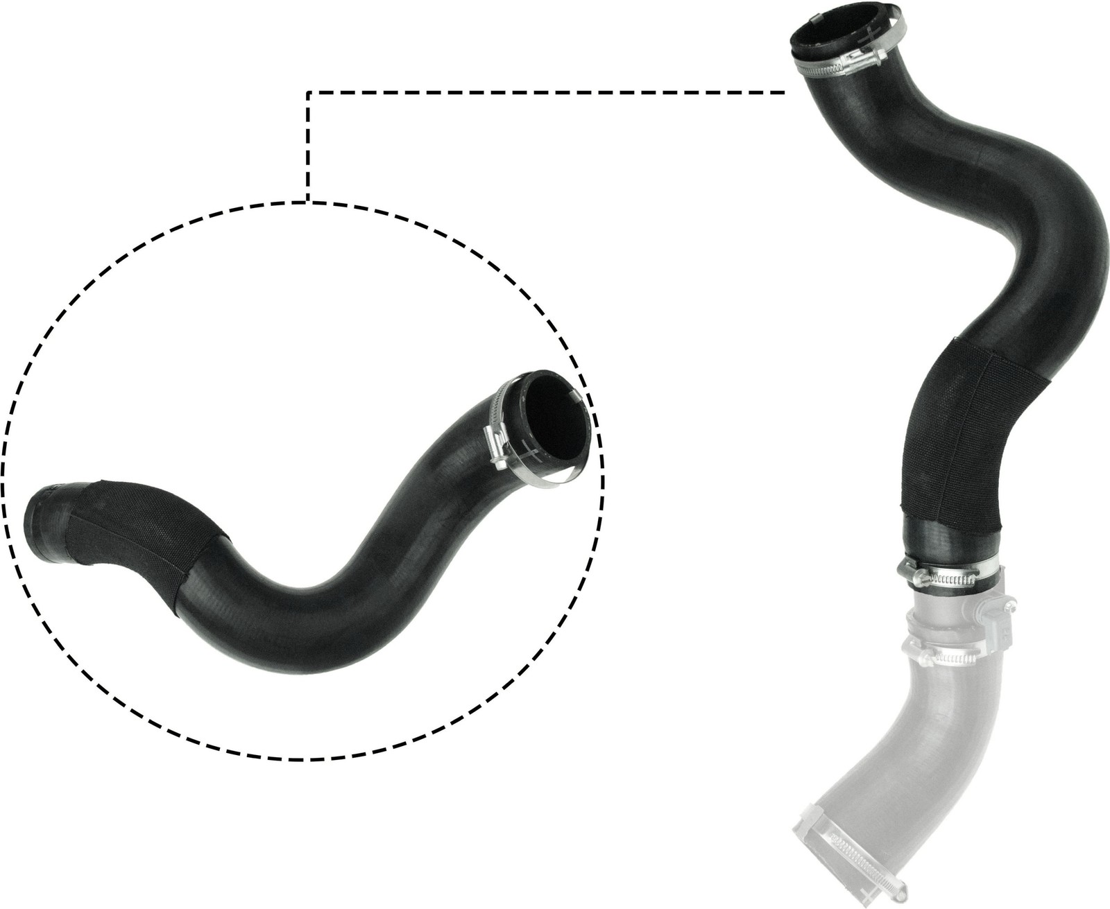 CHARGE AIR HOSE 09-0617 FOR FORD TRANSIT/V363/Bus/Platform/Chassis/Van/TOURNEO - Image 18