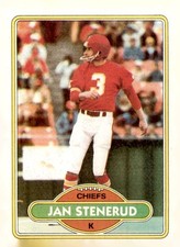 1980 Topps #266 Jan Stenerud