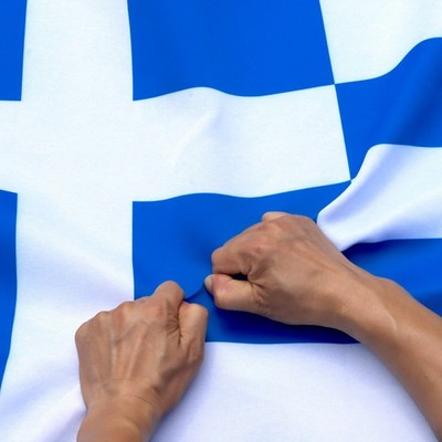 Anley 3x5 Ft Greece Flag 3-Ply Rip-Proof Double Sided Greek National Flags