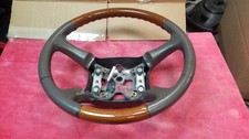 1999-2002 Chevrolet Gmc Tahoe Suburban Yukon Steering Wheel 99-02 Brown Wood