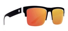 Spy Optic DISCORD 5050 Sunglasses - Whitewall / Happy Gray Green RED Mirror NEW