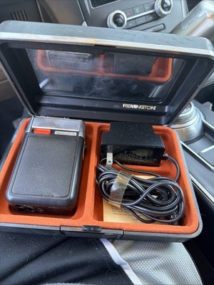 Vtg Remington Electric Shaver in Original Case With Cord Works