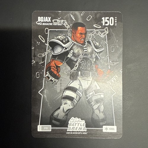Bo Jackson Battle Arena 2026 Bojax P-9 PSA Magazine Exclusive SP Steel 150 Power