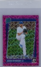 2021 Panini David Peterson Donruss Optic Rated Rookie Pink Velocity 176/249