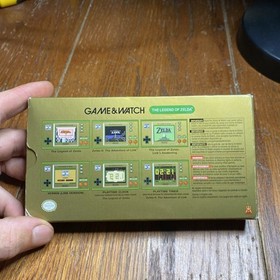 Legend of Zelda Game and Watch Color Screen Nintendo Handheld Game Complete