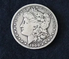 New Listing1900-S Morgan Silver Dollar Fine +