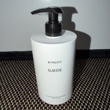 Byredo SUEDE Hand Lotion 15.2 Fl Oz/450ml. Bottle Has Some Flaws/marks. See Pics