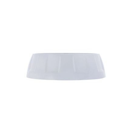 United Pacific 88290 Horn Button Bezel Steering Wheel Horn Bezel, Pearl White - Picture 2 of 6