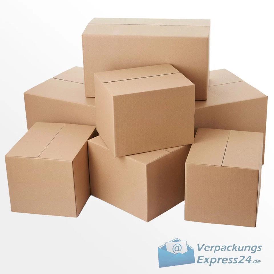 Versandkarton Schachtel Faltkarton in vielen Größen Paket Verpackungskarton Post - Bild 2 von 3