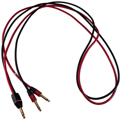 Monster Prolink StudioLink 1/4 TRS to Dual TS Y Insert Cable 80in