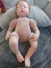 Reborn Doll 18 Inch Lifelike Baby Girl Doll Good Condition Pre-Owned