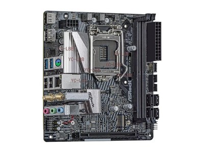 ASRock B560M-ITX/AC LGA 1200 Intel B560 SATA 6Gb/s Mini ITX Intel