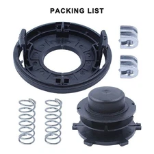 6pcs Trimmer Head Spool Cover Parts For Stihl 25-2 Fs44 55 80 83 85 90 100 110