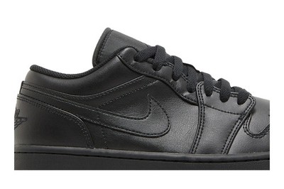 Nike Air Jordan 1 Low Triple Black 2022 553558-093 Available Now
