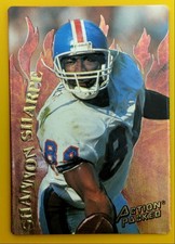 1994 Action Packed Catching Fire #R10 Shannon Sharpe - Denver Broncos - HOF