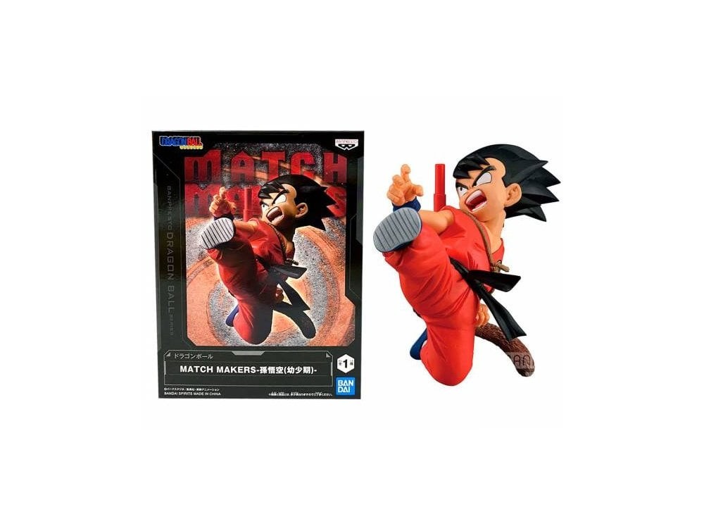 Banpresto DRAGON BALL - Son Goku - Figurine Match Makers 8cm