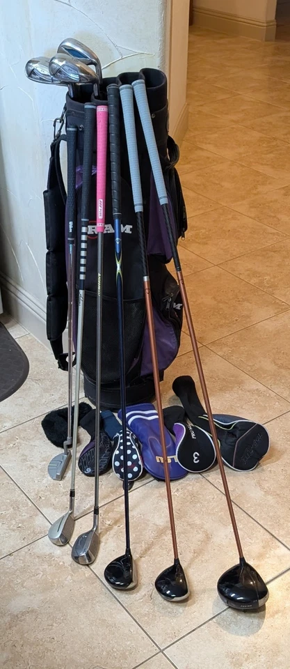 JUEGO COMPLETO DAMAS, SEÑORA CALLAWAY Y SEÑORA OLIMAR. TODOS LOS PALOS CON LOS QUE NECESITAS GOLF. Foto 4 de 4