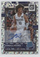 2022-23 Panini Donruss Optic Fast Break Prizm Signatures Kendall Brown Auto 1pe9
