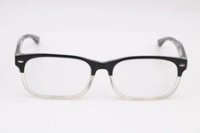 Modern Optical B.M.E.C. Big Twist Black Rectangle Eyeglasses Frames 56-18-145