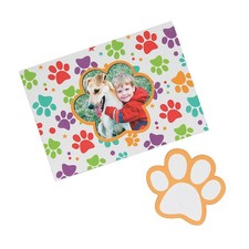 Paw Print Picture Frame Magnets