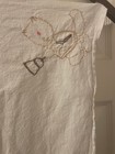 SET OF 4 - EMBROIDERED TEA TOWELS - USED — photo 5
