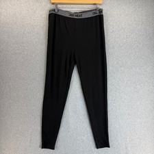 32 Degrees Heat Black Baselayer Pajama Pants Thermal Underwear Mens Size Large
