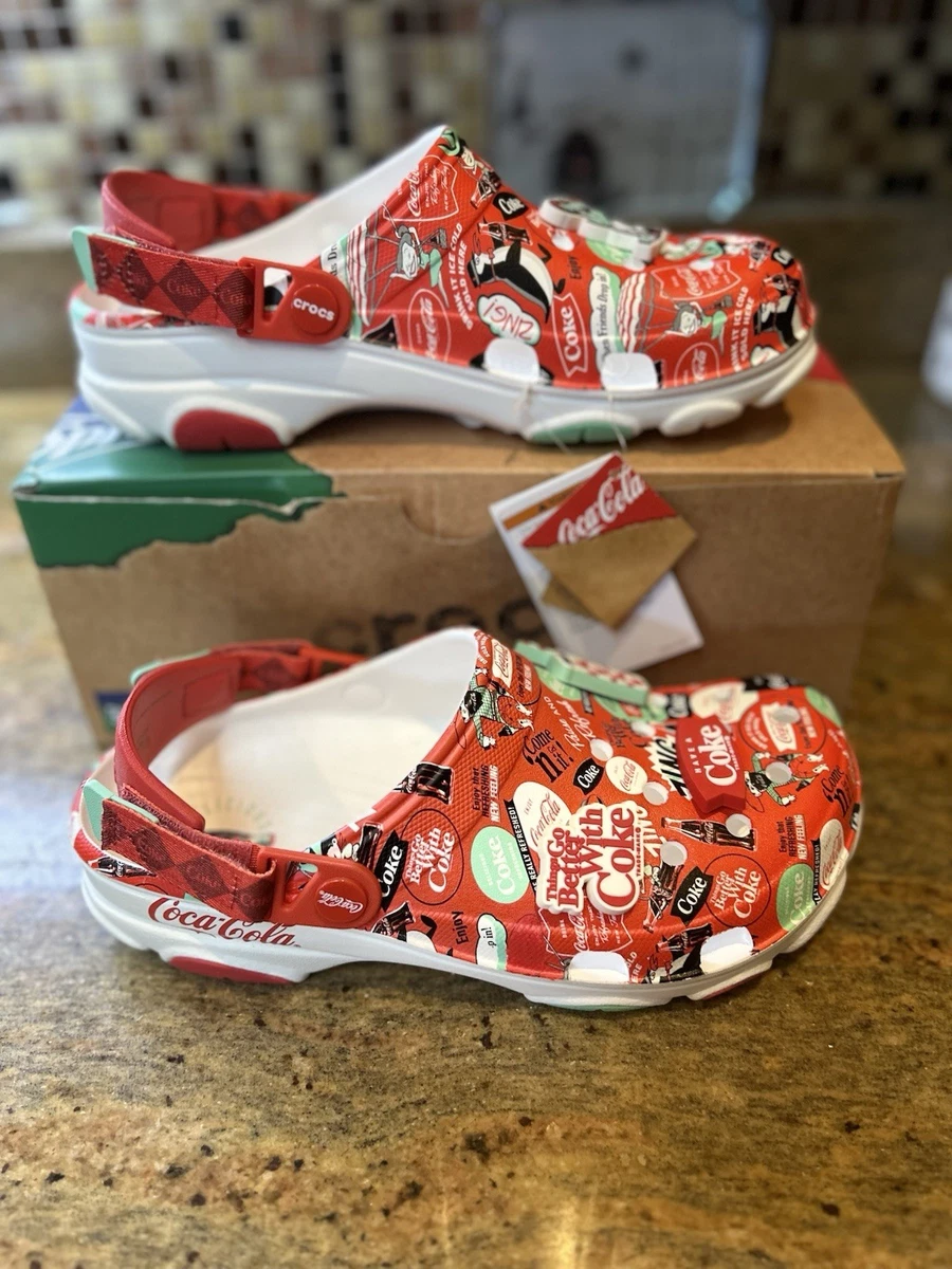 Crocs Men\'s Size 8/Womens Size 10‎ Limited Edition Coca-Cola With Box New Crocs Coca Cola Coke All-TerraIn Clog Men main image 3
