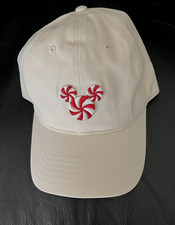 2025 Disney Parks WDW Christmas Holiday Mickey Mouse Peppermint Baseball Cap Hat