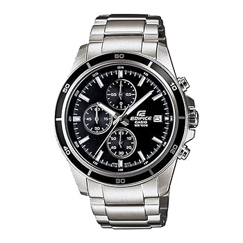 Casio Edifice EFR-526D-1AV Silver Steel Men's Watch From Japan