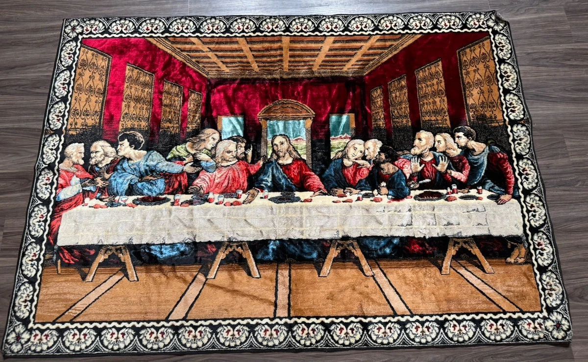 Last Supper Rug In Collectible Tapestries for sale | eBay