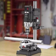 Portable Bench Drill Press Industrial Grade Drilling Machine Milling Machine