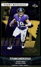 Danny Woodhead 2017 Panini Absolute Baltimore Ravens #58