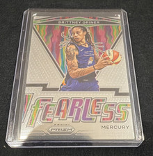 Panini 2021 Prizm WNBA Fearless Insert Brittney Griner #14 Phoenix Mercury