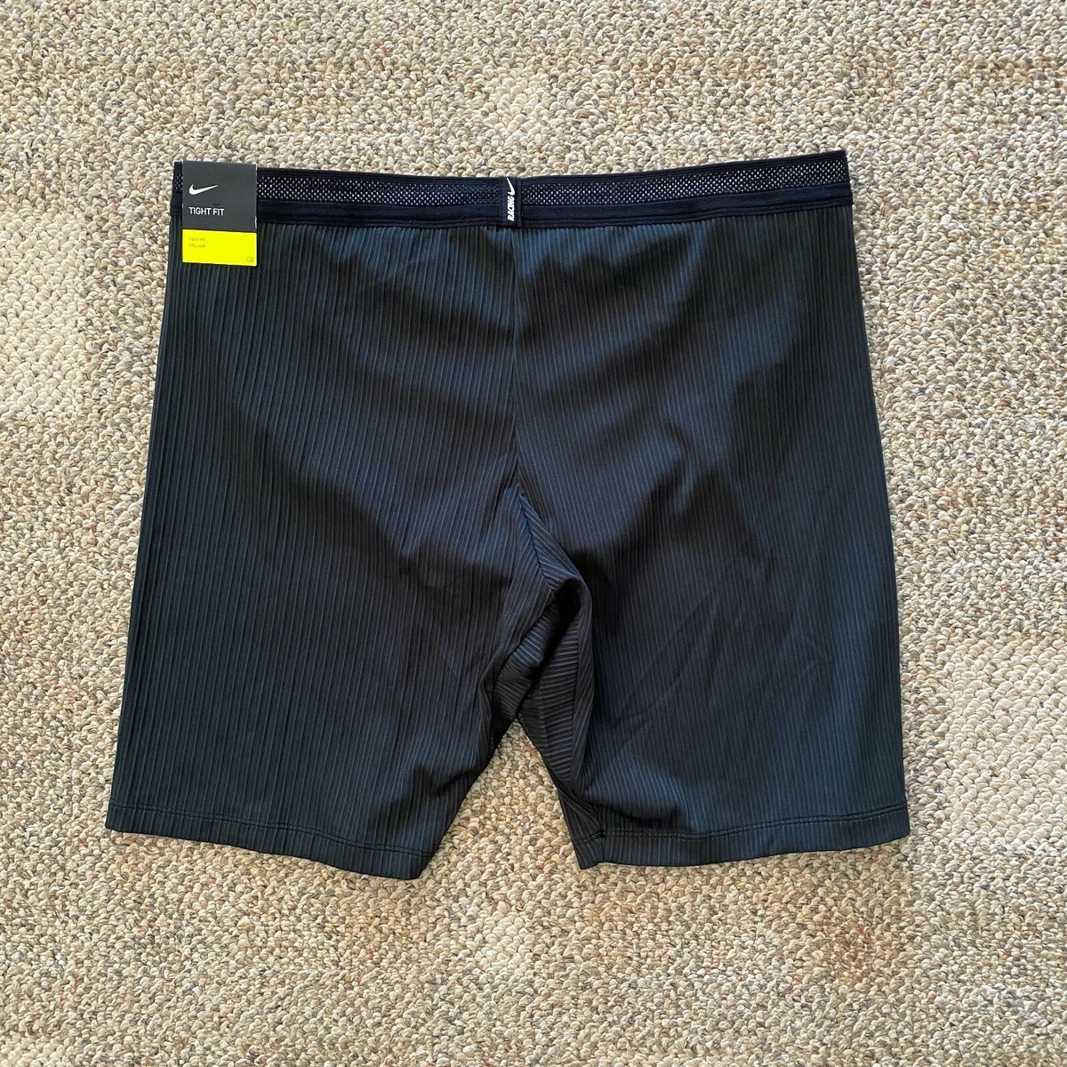 Nike Shorts AeroSwift 1/2 Length Running Racing Tights Black