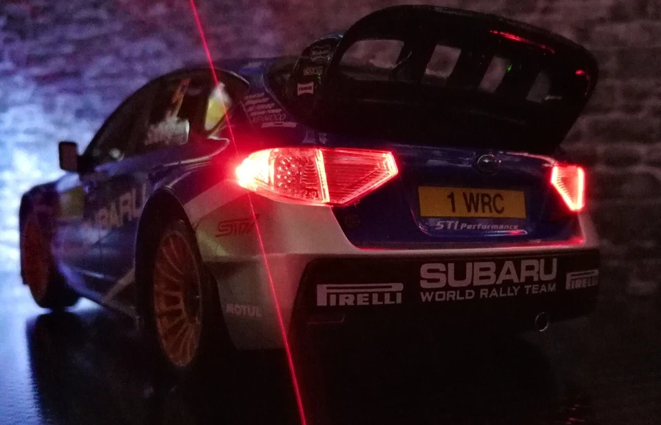 Kyosho MINI-Z AWD 4WD Drift Readyset Subaru Impreza WRC 2008 LED Front+Heck - Bild 2 von 4