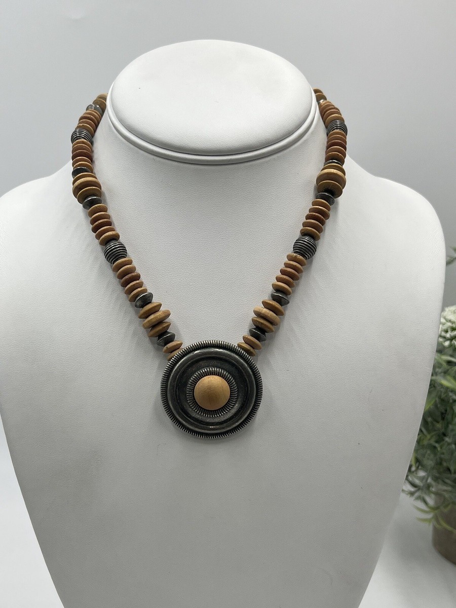 Ben Amun Bohemian Coin Necklace Ben Amun Signed Designer