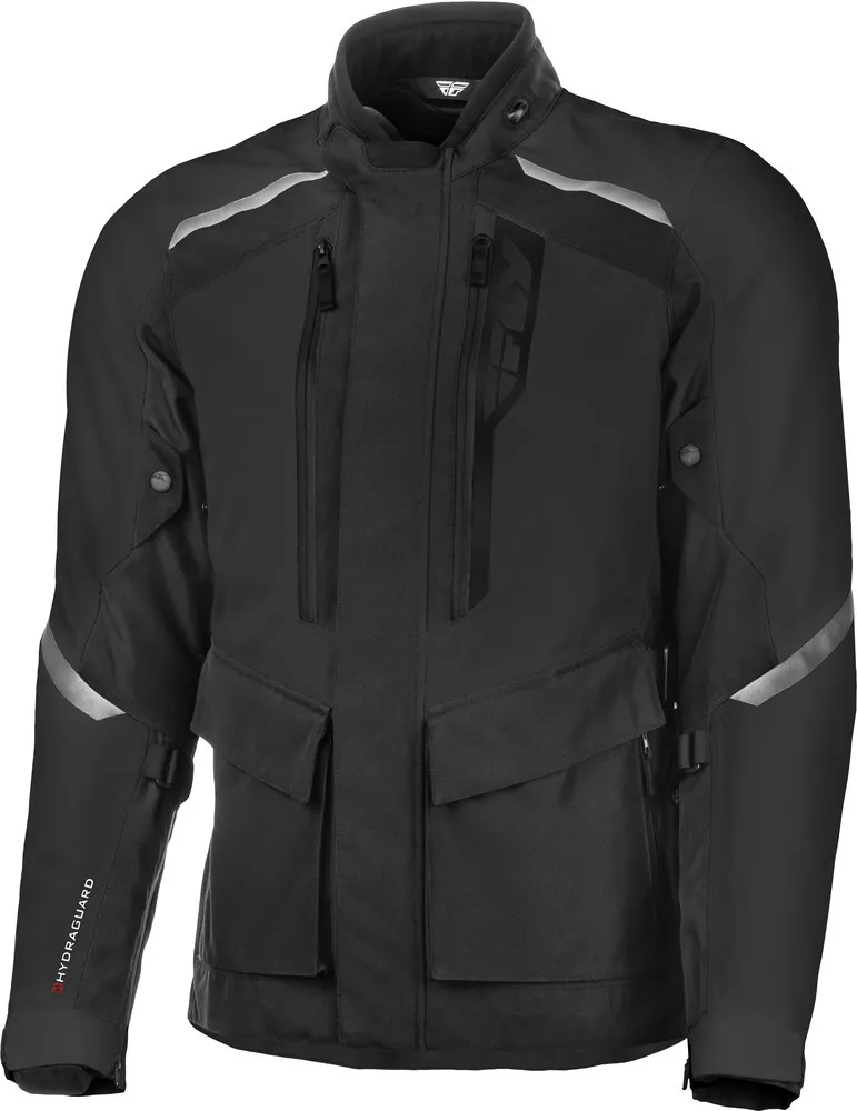 Fly Racing Terra Trek Textile Riding Jacket Black L Large eBay