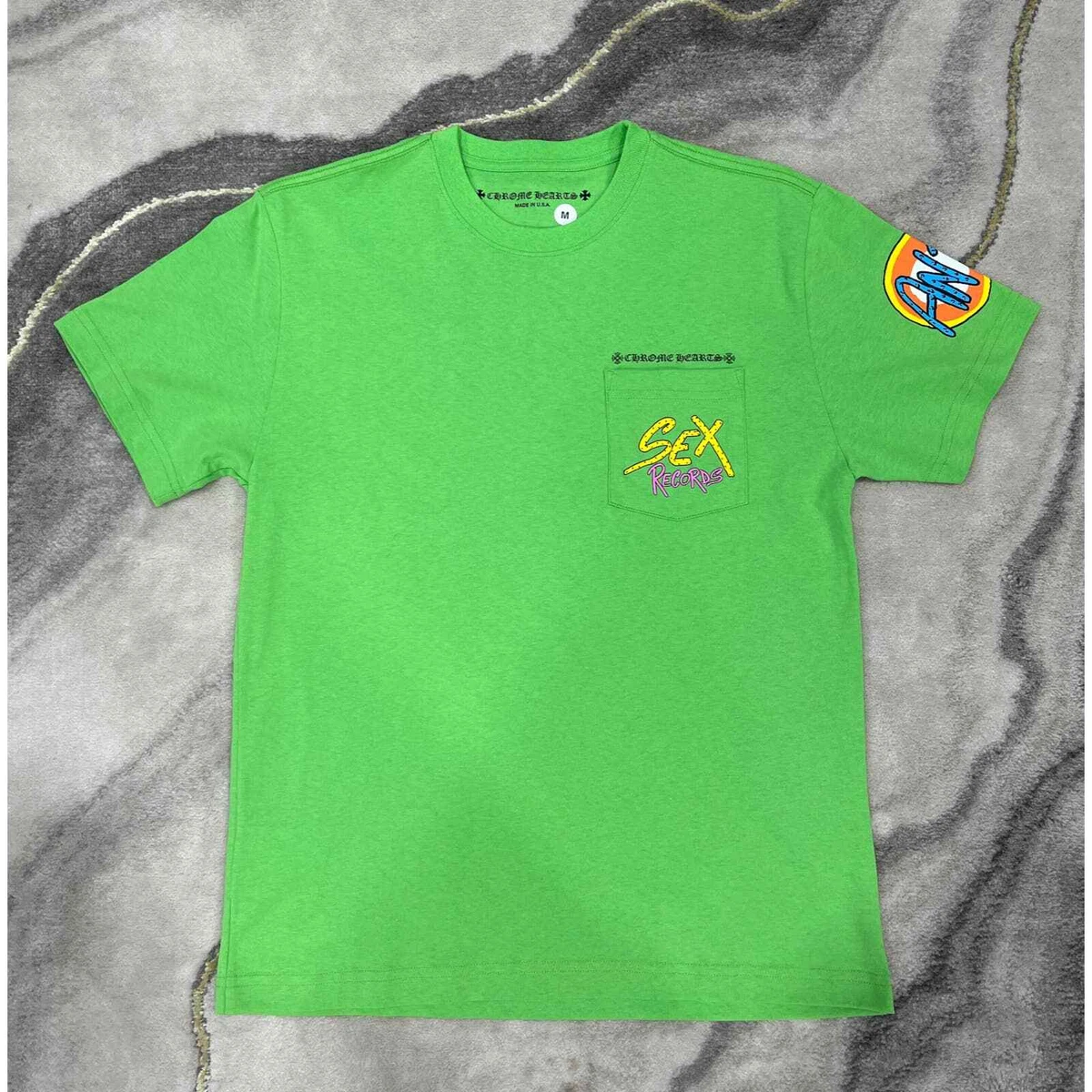 Chrome Hearts Matty Boy Sex Records 69 Green Citrus T-shirt Shirt Tee  Medium M