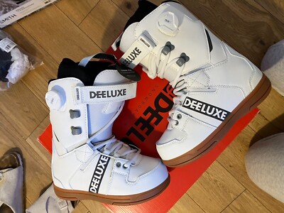 Deeluxe Damen Team DNA weiß Snowboardstiefel Größe UK3,5