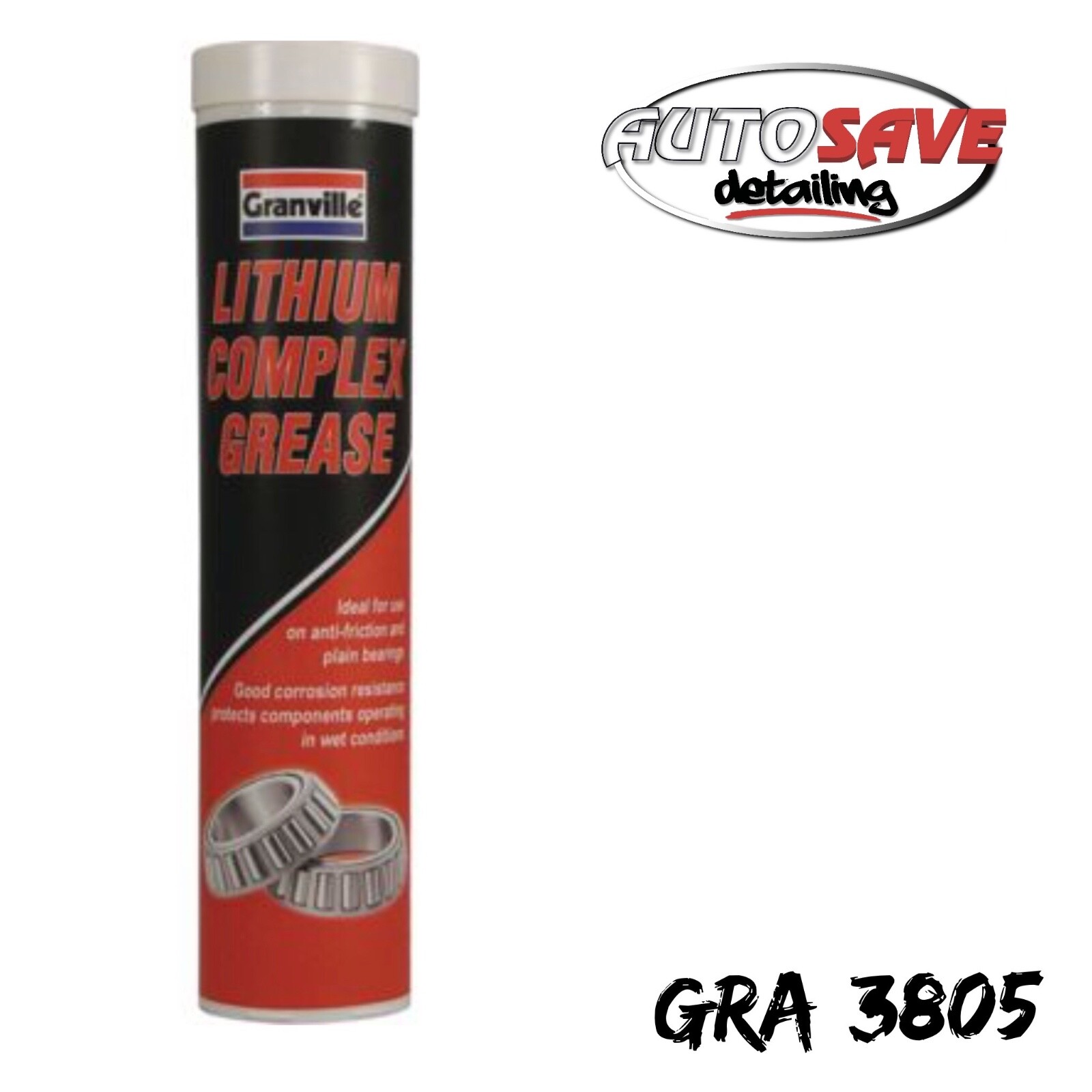 Granville - Red Lithium Complex Grease Multi Purpose Lubricant 400g Cartridge